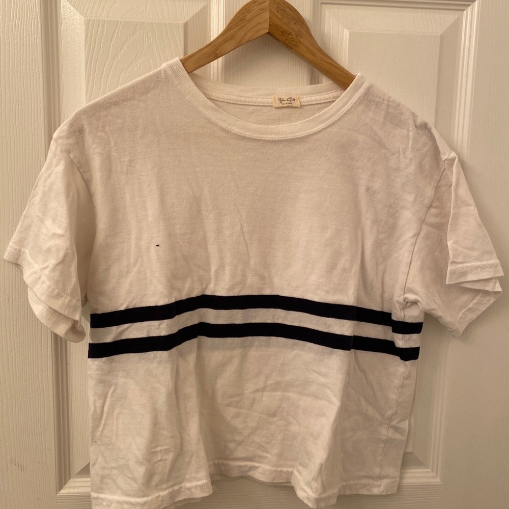 black & white brandy top